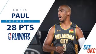 Chris Paul's Full Game 6 Highlights: 28 PTS vs Rockets | 2020 NBA Playoffs - 8.31.20