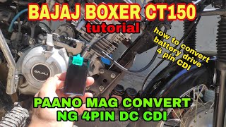 how to convert 4 pin DC CDI - Bajaj boxer CT150