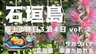 【石垣島②】極上の休日３泊４日vol.2　石垣島大好き夫婦ののんびり旅〜サガリバナに心奪われて