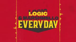 Marshmello \u0026 Logic - EVERYDAY (Audio)