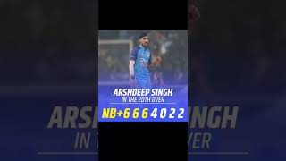 Arshdeep Singh last over 🥺 #shorts #cricket