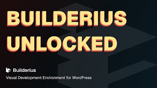 Builderius Pro 1.0 (beta): The WordPress Visual Builder That Actually Thinks Like a Developer