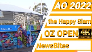 ⁴ᴷ Australian Open2022 NewsBites#4 AO is the 'Happy Slam'? Why? For which former #1 player? #AO2022