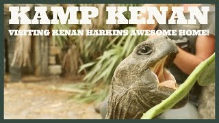 Visiting KAMP KENAN with PAUL CUFFARO - Awesome Turtleland!