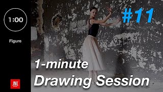 Croquis & Drawing  session [Figure]1minute / HD image! 인물 드로잉, 크로키 연습 사진자료