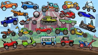 🥇I got ALL WORLD RECORDS in ONE MAP - Hill Climb Racing 2