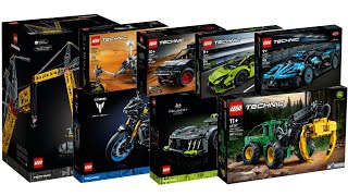 All LEGO Technic Sets Summer 2023 Compilation/Collection Speed Build