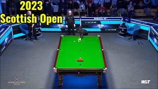 Gary Wilson vs Zhou Yuelong Scottish Open 2023 Semifinal Full Match HD