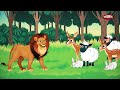 Lion and Trees Story in English | Moral Stories English | Storytelling For Kids | Woodcutter Story