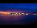 hillsong hosanna español pista con letras