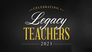 2023 Legacy Teachers (MU School of Medicine)