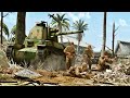 Japanese Tank Convoy Ambushed | Gates of Hell Pacific War