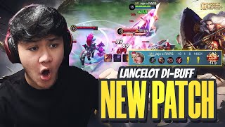 LANCELOT AKHIRNYA DI BUFF NEW PATCH JADI ENAK DI EARLY GAME! - Mobile Legends