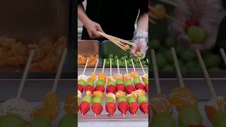 Super Sweet Fruits Tanghulu | Korean Street Food