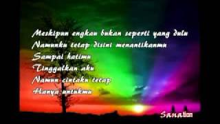 Awi Rafael- Bukankah Aku (OST Pelangi Kasih) with lyrics