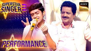 Superstar Singer S3 | 'Pehla Nasha' पर Shubh के Performance में Udit जी खो गए | Performance