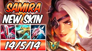 HIGH NOON SAMIRA ADC FULL CRIT - NEW AMAZING SKIN GAMEPLAY | Best Build & Runes | League of Legends