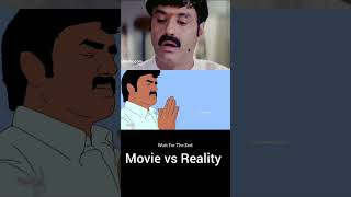 Balayya Babu Train Scene // Movie Vs Reality // #BalaKrishna #jaibalayya // 2d animation