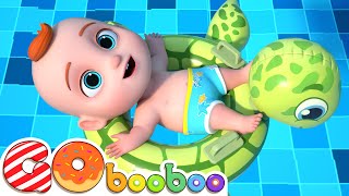 Baby Swimming Song 🌊 | GoBooBoo Kids Song & Nursery Rhymes