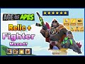 The power of relic and fighter almost maxed - Age Of Apes