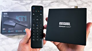 MECOOL KT1 HYBRID Android TV OS Box -  Multi-TV Tuner - DVB T/T2/C - S905X4 CPU - Full Review!