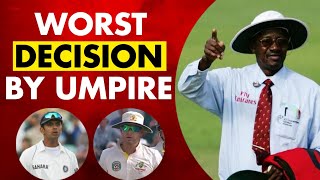 Top 10 Worst Decision By Umpire In Cricket History