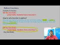 Functions in Python Part-1