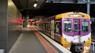 V/Line Sprinters 7012 \u0026 7009 Departing Southern Cross for Seymour