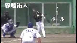 蒲郡球場　阪神　森越祐人選手の今季第一号ホームラン　2019年05月26日　中日 - 阪神　１３回戦