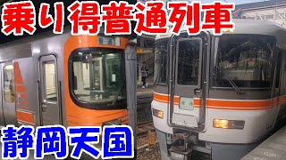 乗り得な普通列車373系と313系8000番台で行く【静岡伊豆旅⑤ゆっくまーの旅日記】