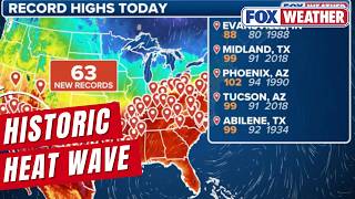 Record Breaking Heat Wave Shatters Over 1,500 Records With More Extreme Temperatures Ahead