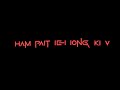 ha khmat ka bei u pa · pnar song ramsuchiang lyrics black screen 😊