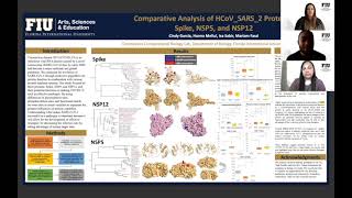 Comparative Analysis of HCoV_SARS_2 Proteins: Spike, NSP5, and NSP12 Video presentation