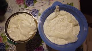 How I make real homemade cheese without rennet and additives - all natural