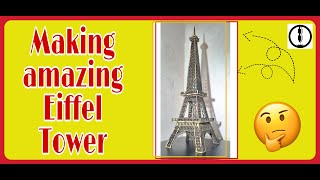 How to make Eiffel Tower |Amazing idea just do it. BE-DecoArt
