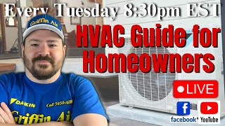 HVAC Answers to Questions Live!