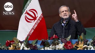 Iranian president says country is at "total war" with US, Israel and Europe