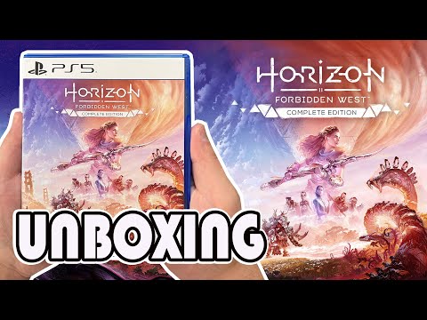 Horizon Forbidden West Complete Edition (PS5) Unboxing