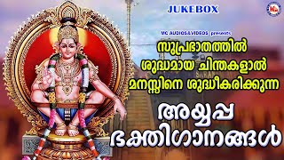 സുപ്രഭാതത്തിൽ ശുദ്ധമായ ചിന്തകളാൽ മനസ്സിനെ ശുദ്ധീകരിക്കുന്ന അയ്യപ്പഭക്തിഗാനങ്ങൾ | Ayyappa Songs