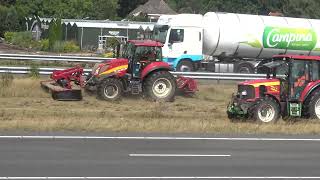 bermen maaien langs de a37