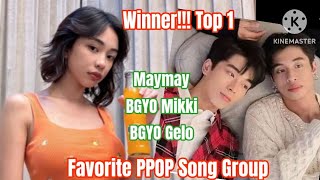 Maymay And BGYO Mikki and Gelo nanalo as Favorite PPOP Song Group 2024!!