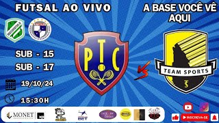 PIEDADE T.C  X TEAM SPORTS  SUB -15 / SUB - 17  | CAMPEONATO ESTUDUAL DE FUTSAL FFSERJ