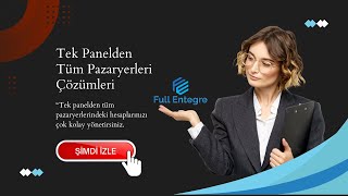 Tüm pazaryerleri için tek panelden tüm mağazalarınızı yönetin.