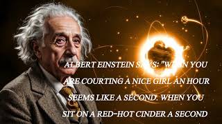 Albert Einstein says