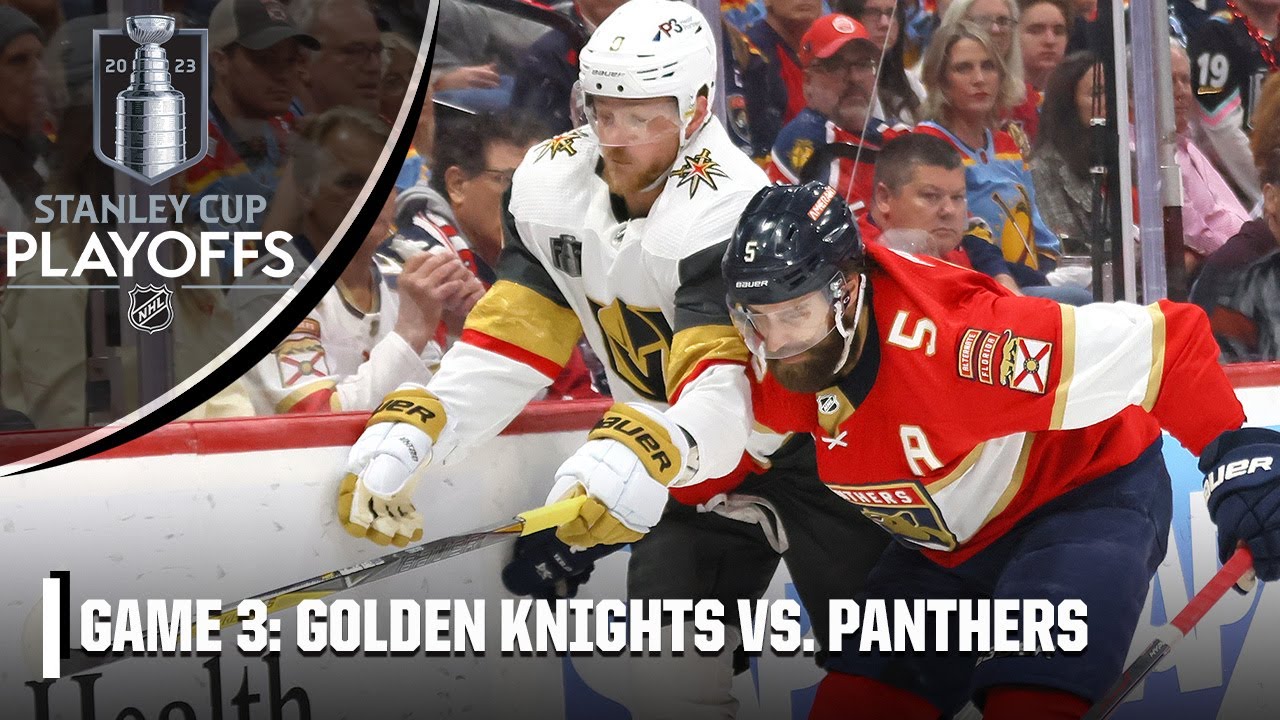 Stanley Cup Final Game 3: Vegas Golden Knights Vs. Florida Panthers ...