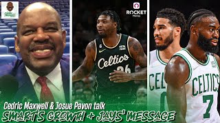 Jayson Tatum & Jaylen Brown Deliver an Important Message | Cedric Maxwell Podcast