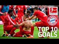 Top 10 Goals FC Bayern München 2018/19 - Lewandowski, James, Robben & More