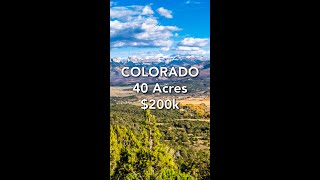 40 Acre COLORADO Ranch Land for Sale