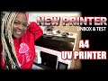 NEW PRINTER, WHO 'DIS?! | UNBOX PROCOLORED A4 UV PRINTER | TEST & REVIEW | ACRYLIC & WOOD