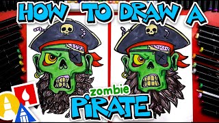 How To Draw A Zombie Pirate